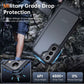 For Samsung Galaxy S22 Case 2x Screen Protector 2x Lens Protector Matte Black